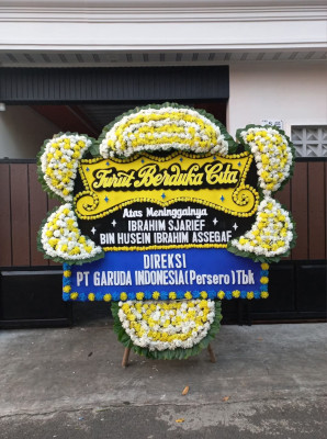 Papan Bunga Duka di Kuta Raja