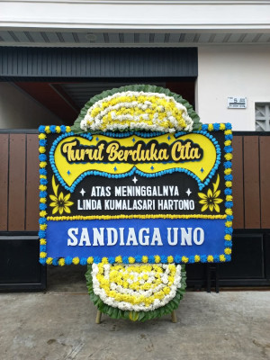 Papan Bunga Duka di Kuta Raja