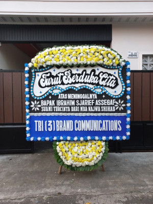Papan Bunga Duka di Kuta Raja